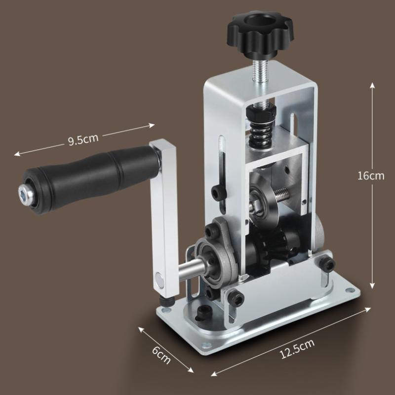 Портативный стриппер для проводов Ручной инструмент для зачистки проводов 1-25 мм Кабель Электрическая машина для зачистки с ручным приводом Ручная электродрель