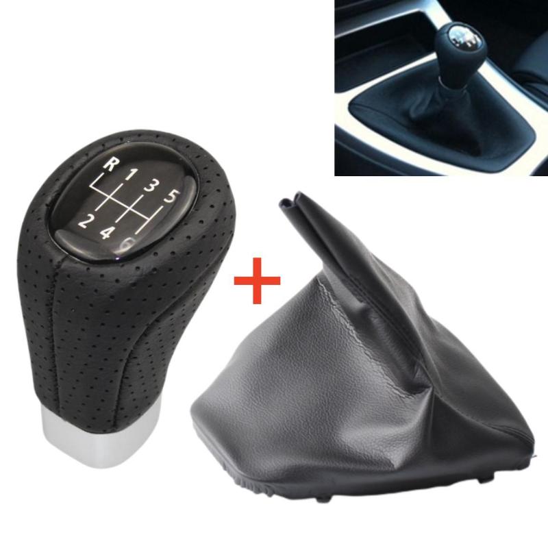 Ручка переключения передач 5/6 скоростей, ручная ручная обложка для багажника BMW 3 серии E90 E91 E92 E93 (2005-2012) Аксессуары для стайлинга автомобилей