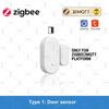 Датчик открытия двери/окна Zigbee, Детектор света/вибрации, Защита безопасности умного дома для Home Assistant 2MQTT