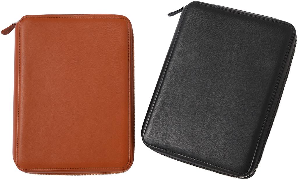 Органайзер Franklin Planner Calm из мягкой кожи на молнии, 30 мм, коричневый, классический размер, 65629