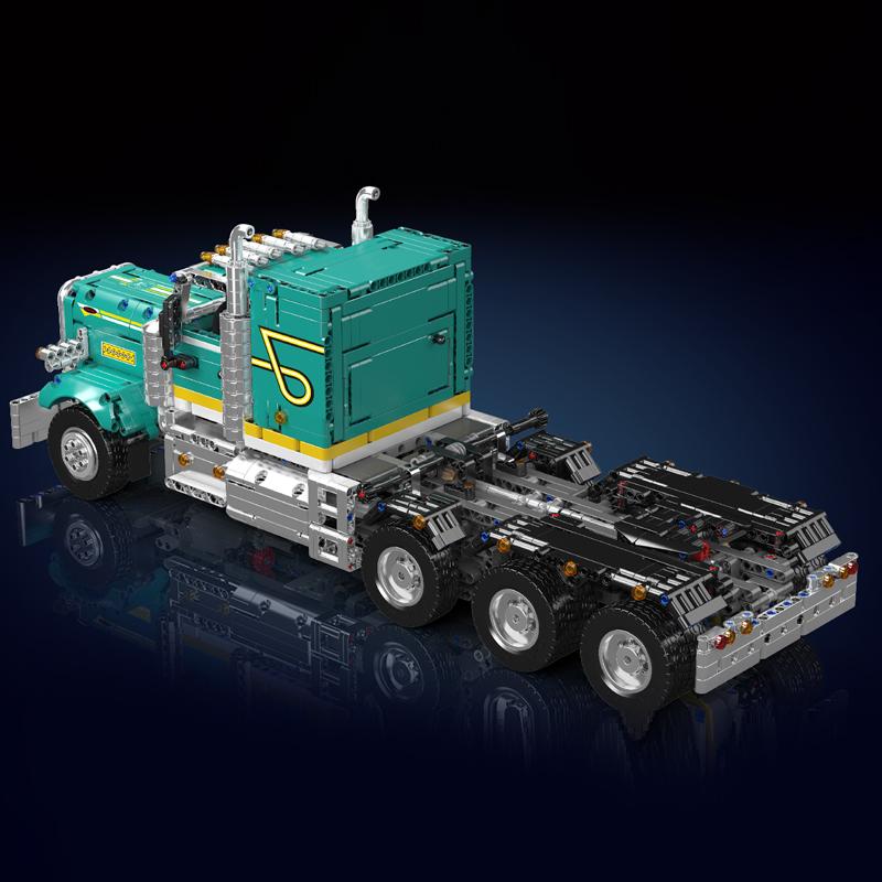 Mould King 13201 Технические Автомобильные Игрушки Радиоуправляемый Американский Грузовик Строительные Блоки Моторизованный Инженерный Грузовик Набор Кирпичей Детский Рождественский Подарок