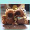 Capybara Plush Short Keychain Magnetic Pair Bag Accessory Cute Teens Present