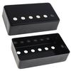 2pcs/set Metal Guitar Humbucker Pickup Cover 50 / 52mm for LP Guitar 2 Colors Optional