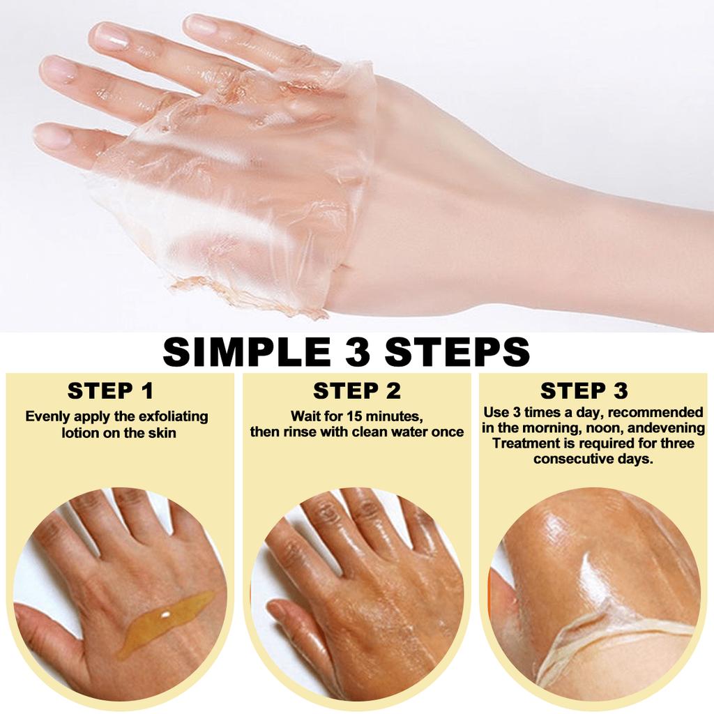 Куркума Отшелушивающий Лосьон 10 мл Увлажняющий Осветляющий Мягко Удаляет Омертвевшие Клетки Кожи