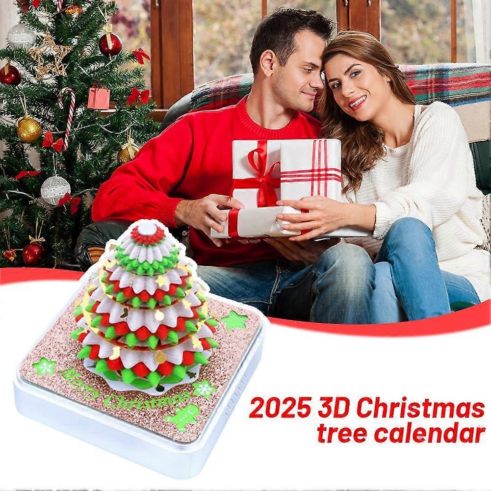 Festival Gift Creative Desktop Ornament Festival Tree 3D Paper Carving