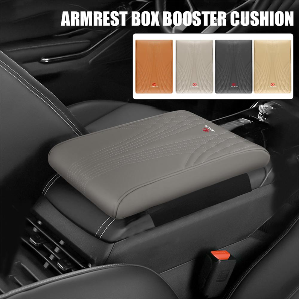 PU Leather Car Armrest Mat Booster Pad Center Console Accessories For Lexus IS IS250 IS250C IS300 IS300C IS350C F SPORT RX GX LS