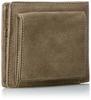 Мужской кошелек бифолд из верблюжьей кожи Snovist с бесплатной персонализированной гравировкой (01.Коричневый)