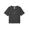 Nike ACG Series Solid Color Logo Embroidered Round Neck Sports Casual Short Sleeve Drop Shoulder T-Shirt Women Tops Dark-Smoke-Gray DQ2907-046
