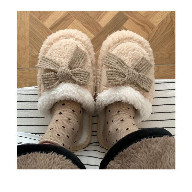 Хлопковые тапочки женские, осенние и зимние хлопковые тапочки, грязеотталкивающие, с толстой подошвой, нескользящие, супер мягкие, теплые домашние тапочки