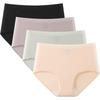 TDIOSN Modal Deep Silk Gusset Highly Underwear for Everyday Plus Women's Panties, Fit, Lining, Soft, Smooth, Absorbent, Anti-Sweat, Women's Wear,