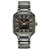 RADO радар серия true self автоматический механический механизм плазменная керамика механика простой мужские часы Швейцарские часы серый циферблат R27077102