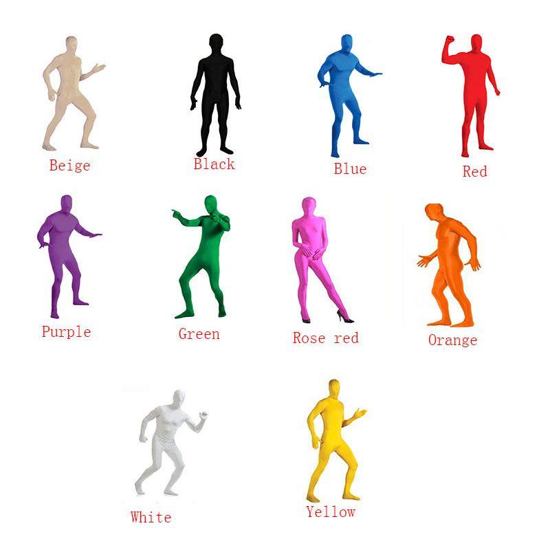 Skin Full Body Suit Catsuit Halloween Party Zentai Costumes Unisex Suit Party