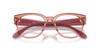 Sunglasses 0RX7210 TRANSPARENT DARK PINK 50 [Ray-Ban]
