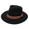 Цилиндр Джазовая шляпа Мужская и женская плюшевая фетровая шляпа Премиальная шерстяная шляпа Бант