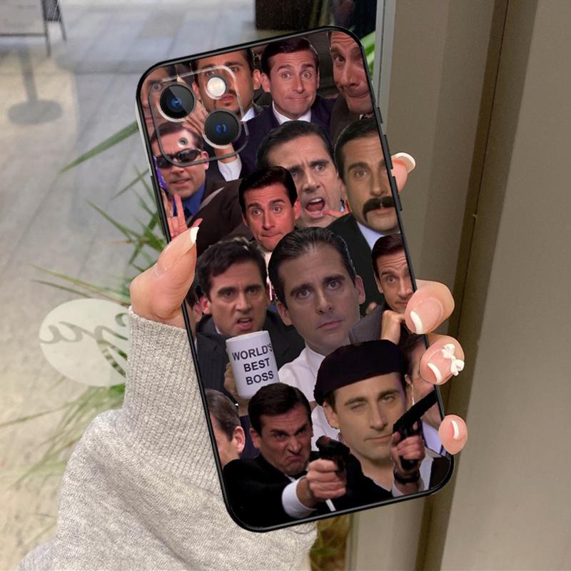 The Office Michael Scott Case For iPhone 17 Pro Max 15 14 13 12 11 16 Pro Max Plus 12 13 Mini 16e 17 Air Back Cover