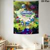 Smurfs Blue Adventure Threepiece Set 1 Duvet Cover 2 Pillowcase Without Core Soft And Comfortable Bedding Set Christmas Birthday Gift