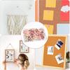 30 Pcs Cute Bow Push P Pink Thumb Tacks Decorative Bowknot Push for Hanging Photo Wall Cork Board Home School Office Corkboard Bulletin Decorations