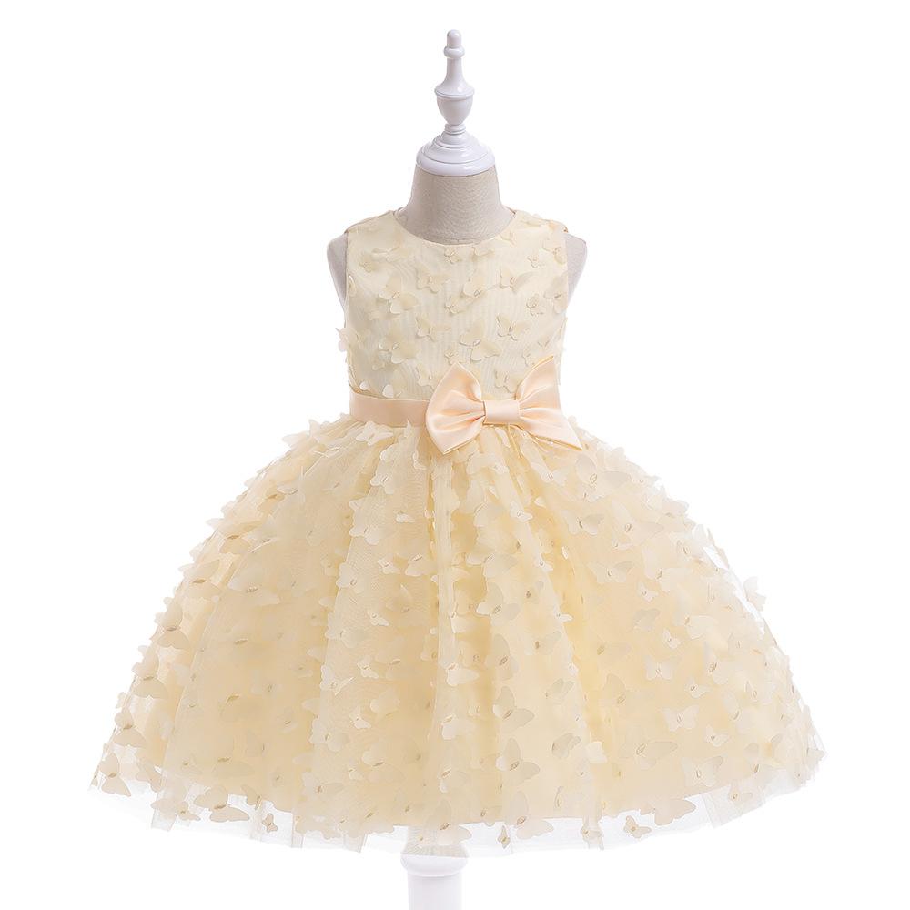 Kids Christmas Dresses For Girls Elegant Princess Wedding Dress Children Vintage Evening Party Dress Christmas Prom Formal Dresses