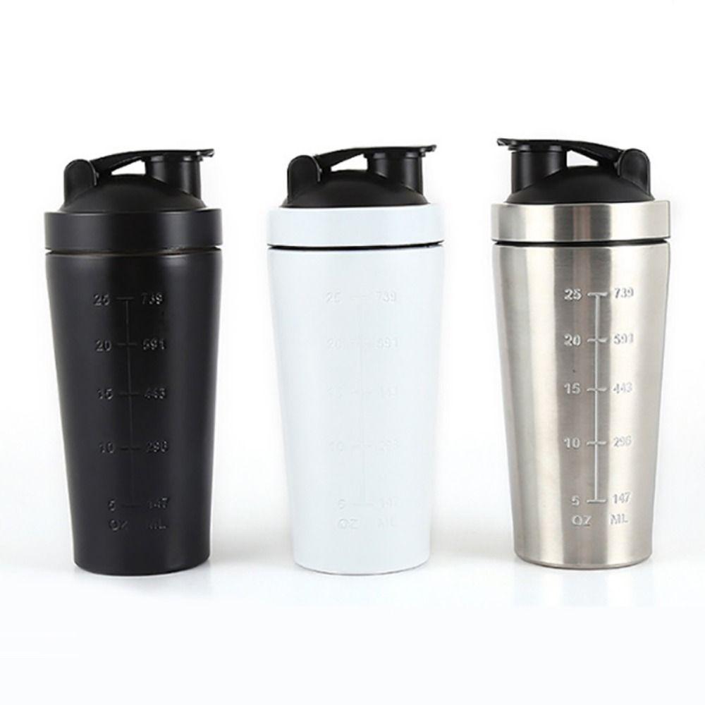 500 мл/750 мл Whey Shakes Cup с весами Sports Water Cup Fitness Protein Powder Cup Camping