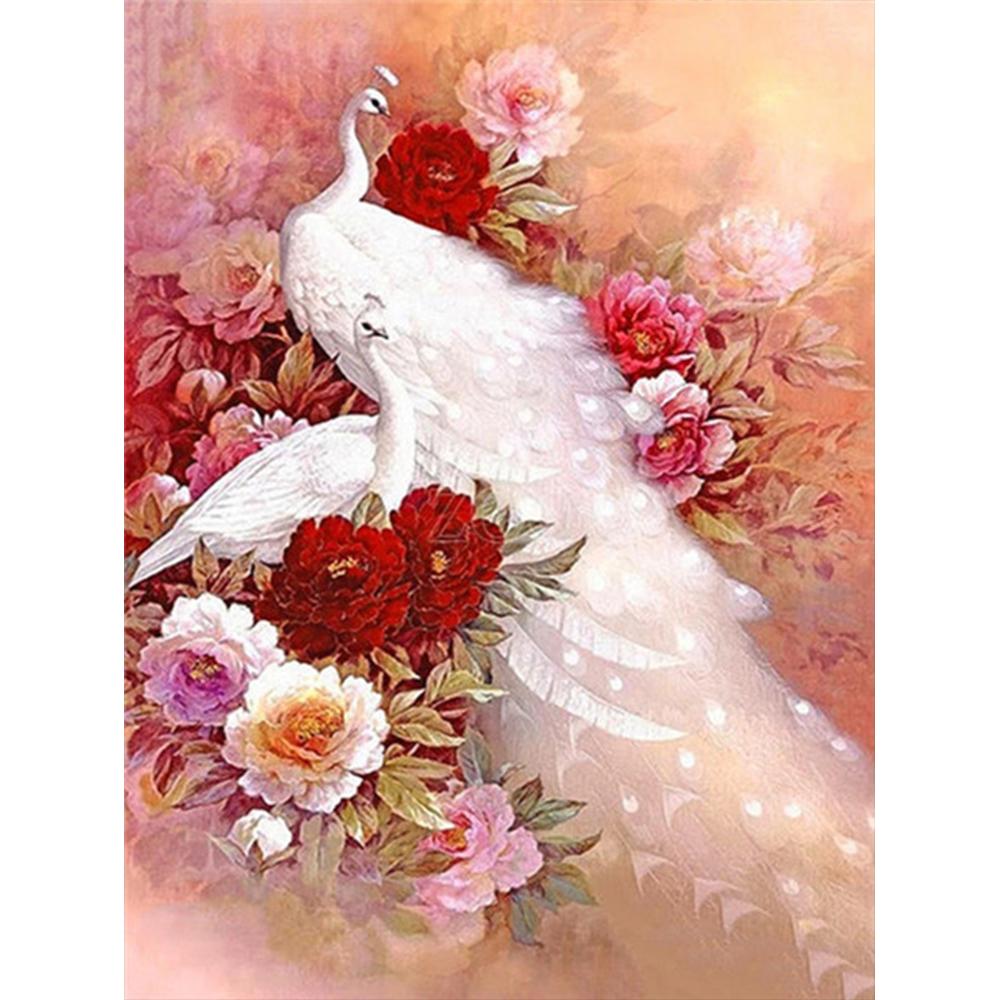 DIY Diamond Painting Kit Animal Diamond Embroidery Cross Stitch Peacock Pictures Of Rhinestones Mosaic Decortion