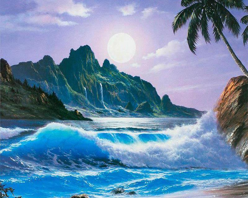 5D DIY Алмазная картина Милая маленькая девочка Пейзаж Фотографии стразов Алмазная вышивка Полный набор Продажа Лиса Животное Алмазная мозаика Ремесленный комплект