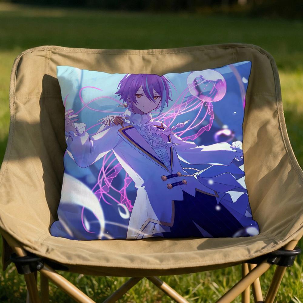 KKamishiro Rui Cushion Cover Soft Reversible Durable Pillow Cover MultiScene Use for Home Car Daily Comfort