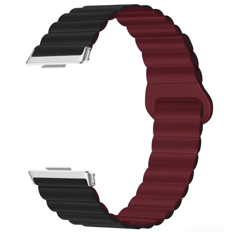 Силиконовый спортивный ремешок для Huawei Watch Fit 4 Fit 4Pro Fit 3 Магнитный браслет-петля для Huawei Watch Fit3 Умные часы Браслет на запястье