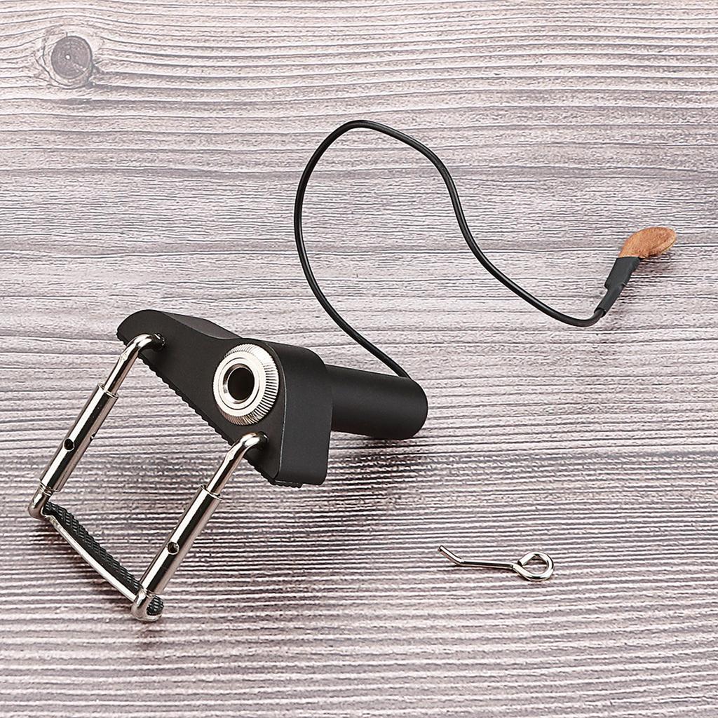 Portable Piezo Violin Pickup Acoustic Sound Violin Bridge Pickup Musical Instrument Pickup for String Instrument Violin