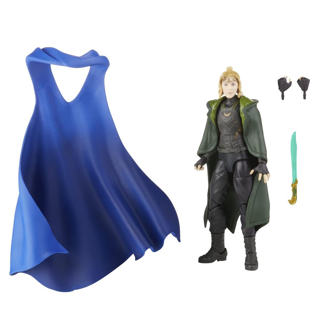 Hasbro Marvel Legends Series ЛОКИ Сильвия 6-дюймовая фигурка F1097, Аутентичная, с деталями для сборки фигурки