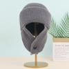 Knitted Winter Hat Warm Ear Protection Cap Fashion Earflap Bonnet  Women