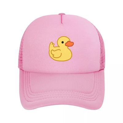 Милые Резиновые Утки Сетчатые Бейсболки Snapback Модные Бейсболки Дышащие Повседневные Кепки Для Улицы Для Унисекс И Женщин