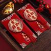 2pcs Chinese Money Envelope Tassel Lucky Money Pockets New Year Red Envelope  Celebration Party