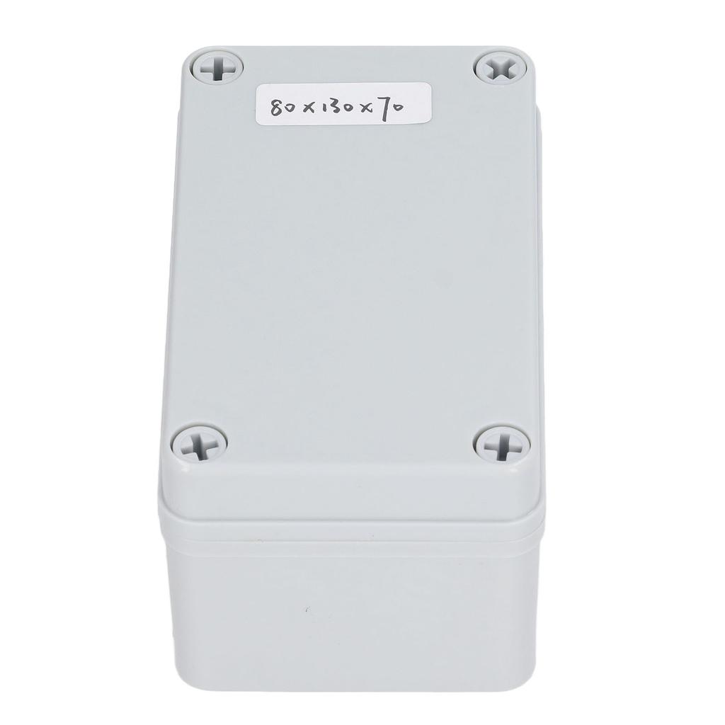 Серая электрическая распределительная коробка с монтажной пластиной IP67 Водонепроницаемая ударопрочность Практичная электр