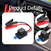 Double Intelligent Booster Terminal with Clamp, Car Cable, Replacement Automotive Alligators Clamp