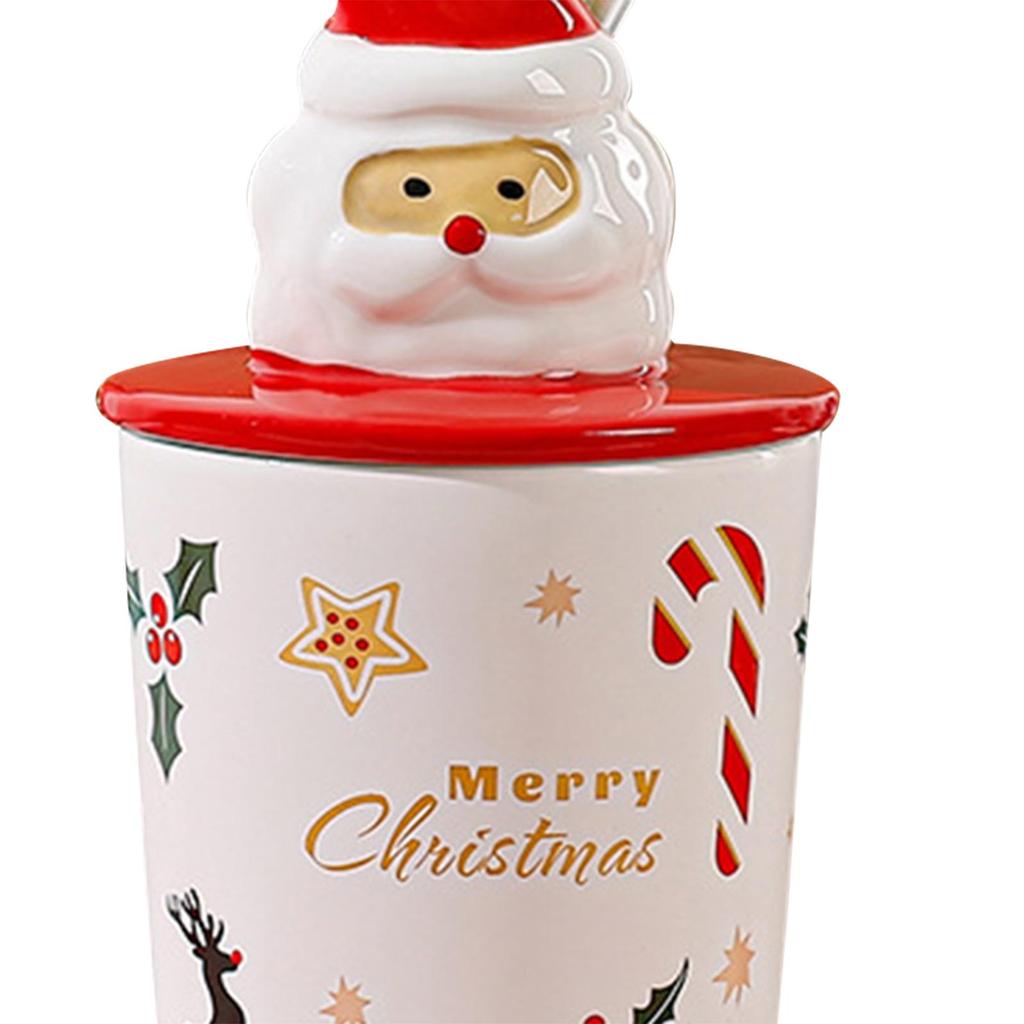 Фарфоровая кофейная чашка, милые рождественские подарки, чашка для латте, рождественское питье