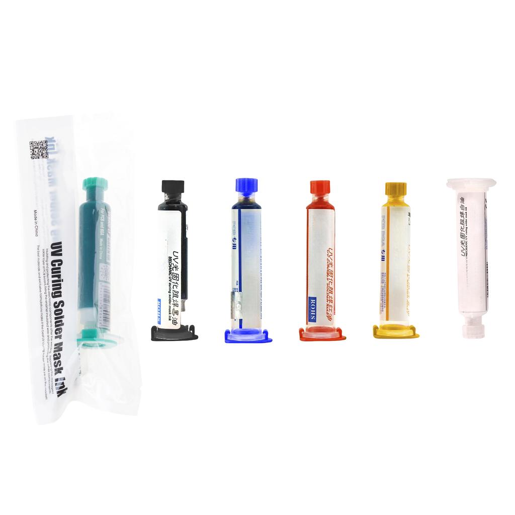 УФ-отверждаемая не требующая смывки паяльная маска паста, устойчивая к высоким температурам для защиты печатных плат