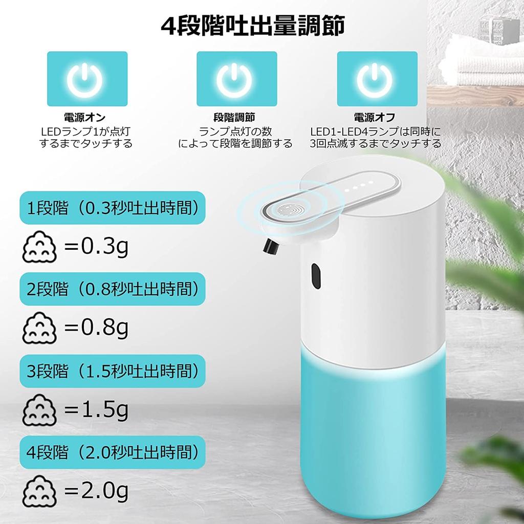 Shop Ingu Soap Hand Soap Automatic 4 Levels of Dispensing Volume IPX5 Translucent Dishwashing Suitable for Dispenser, Tabletop/Wall Mounted,