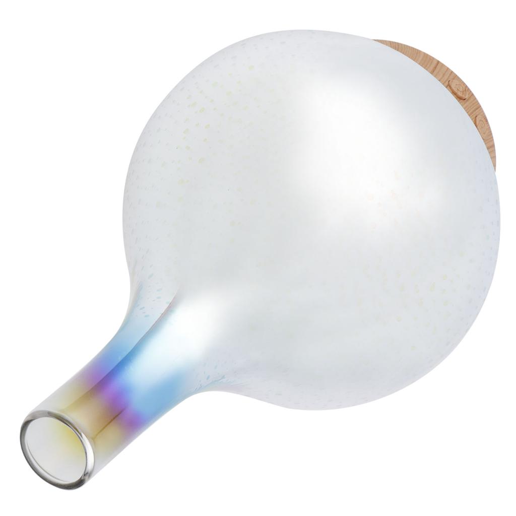 100 мл стеклянный диффузор аромата эфирного масла с цветным светом ультразвуковой увлажнитель воздуха