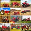 5D DIY Diamond Painting Farming Vehicle  Diamond Embroidery Cross Stitch Crafts Full Round Drill Home Decor Manual Gift