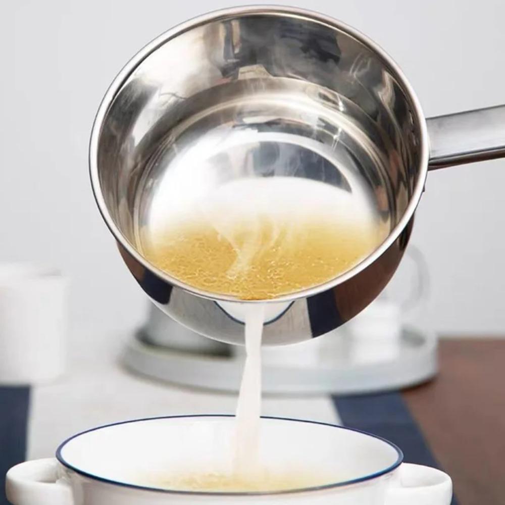 Утолщенный половник из нержавеющей стали для воды, нержавеющая кастрюля для молока, столовая посуда, черпак для воды, суп