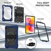 For Huawei MatePad SE 11 Case Kickstand Silicone+PC Tablet Cover with Shoulder Strap