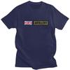 Custom Union Jack British Flag Artillery T Shirt for Men 100 Cotton Tshirt Leisure Tee Short Sleeve Tshirts Loose Fit Clothing