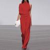 Women's Banquet Dress Jumpsuit Sexy Hanging Neck Women's Trousers