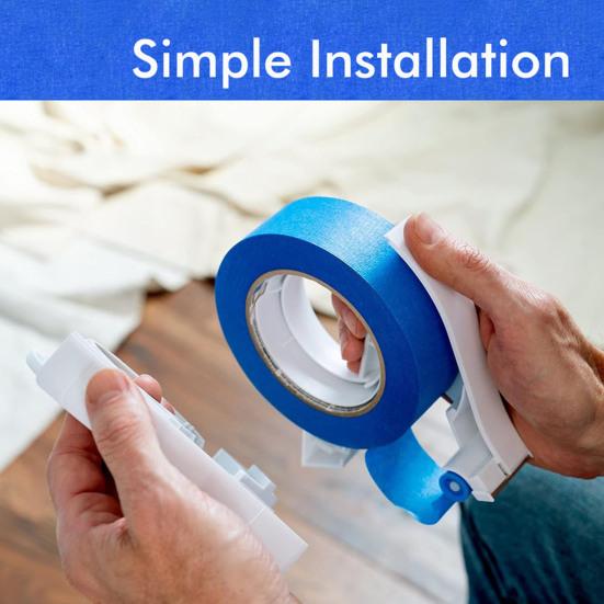 1/2 шт. Инструмент для резки малярной ленты, украшение дома, портативный диспенсер для малярной ленты, аппликатор для легкой стыковой ленты