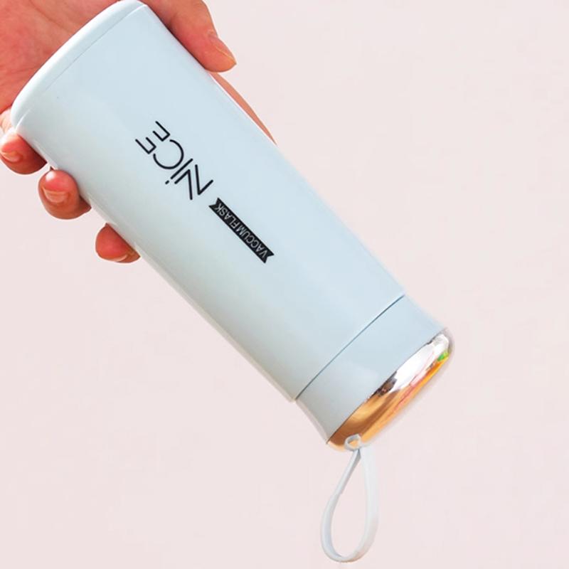 Портативная дорожная термокружка с двойным стеклом, автомобильная крышка, термос для кофе, кружка для холодных напитков, термокружка