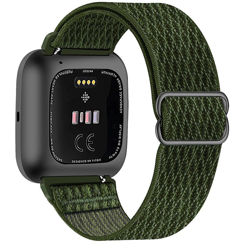 1 шт. для Fitbit Versa ремешок для часов пряжка эластичный ремешок для часов браслет нейлоновый спортивный ремешок мягкий регулируемый