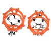 8?Tooth Crampons Foot Cover Ice and Snow Outdoor Walking Weapon Mountaineering Skiing