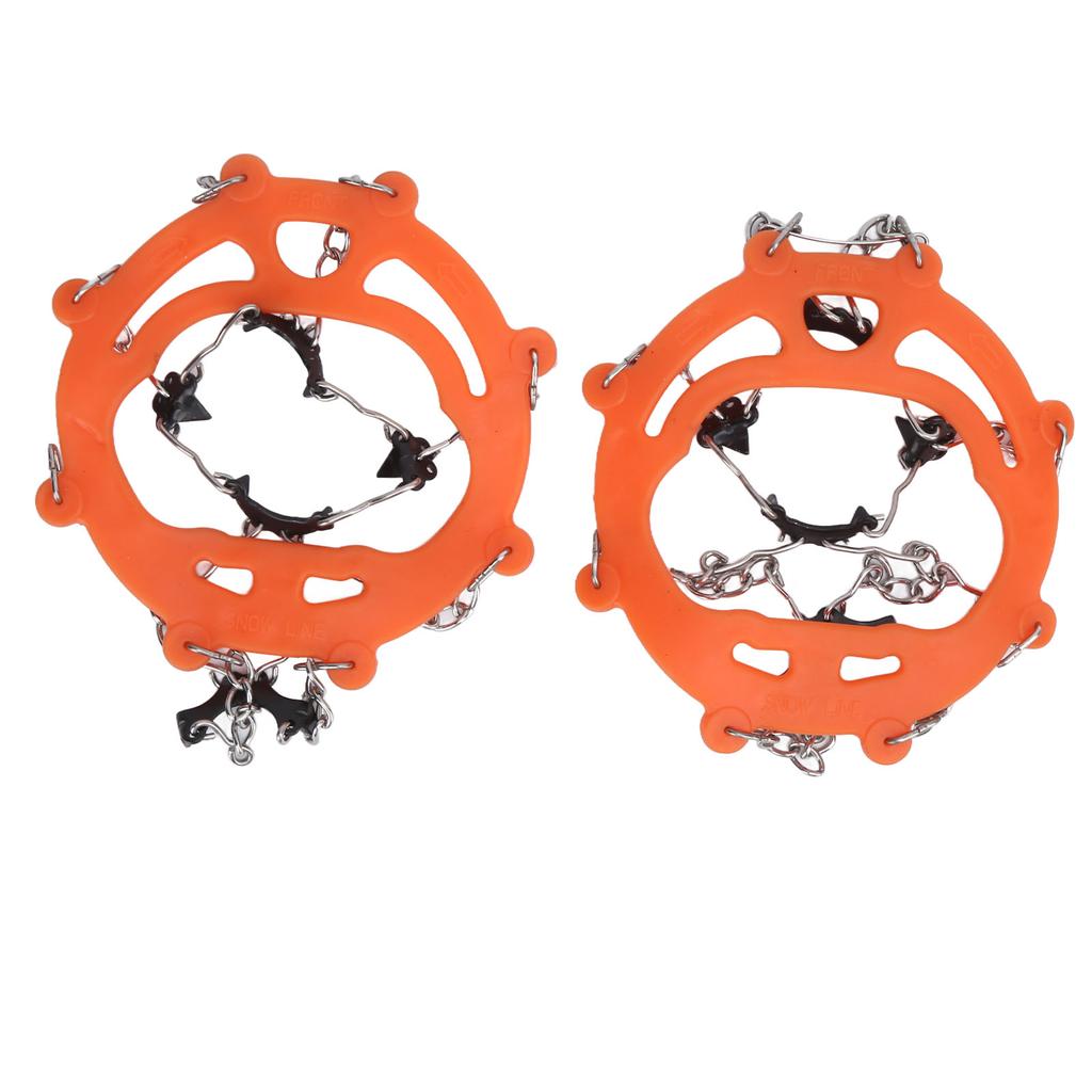 8?Tooth Crampons Foot Cover Ice and Snow Outdoor Walking Weapon Mountaineering Skiing
