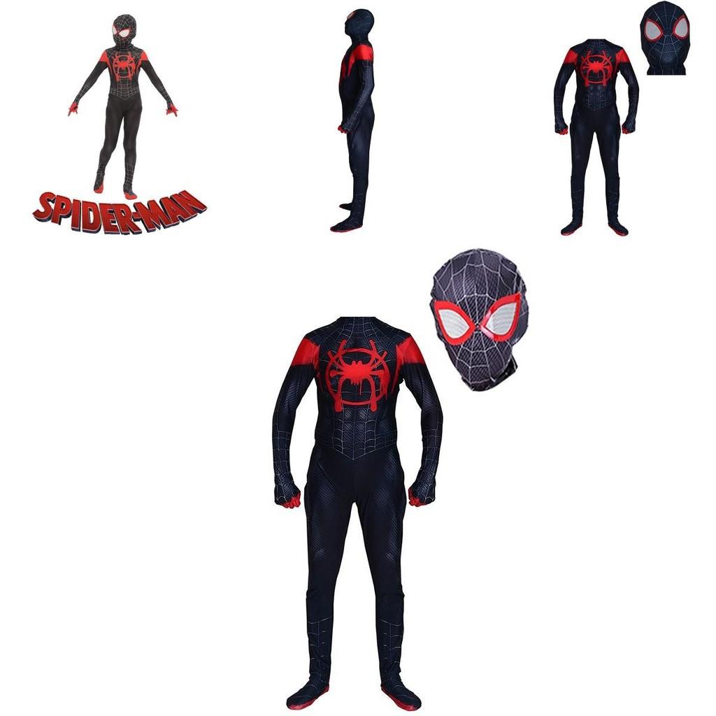 Изысканное качество Spider-man Into The Spider-verse Костюм для ролевых игр