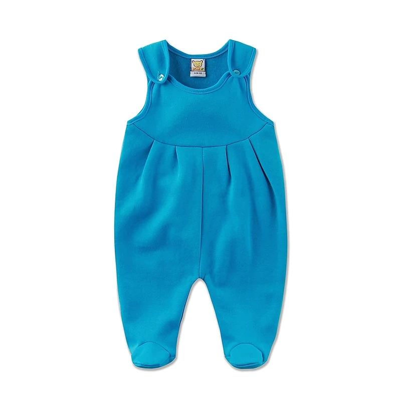 Сплошной комбинезон без рукавов для мальчиков и девочек, зимний весенний флисовый комбинезон с пуговицами, хлопковые и флисовые шорты